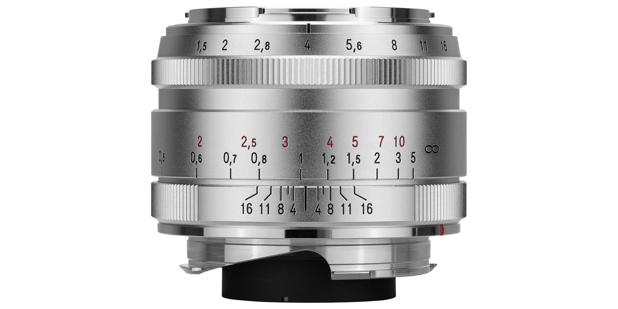 Obiektyw Voigtlander Nokton II Vintage Line 35 mm f_1,5 do Leica M - srebrny - Liczy się wnętrze